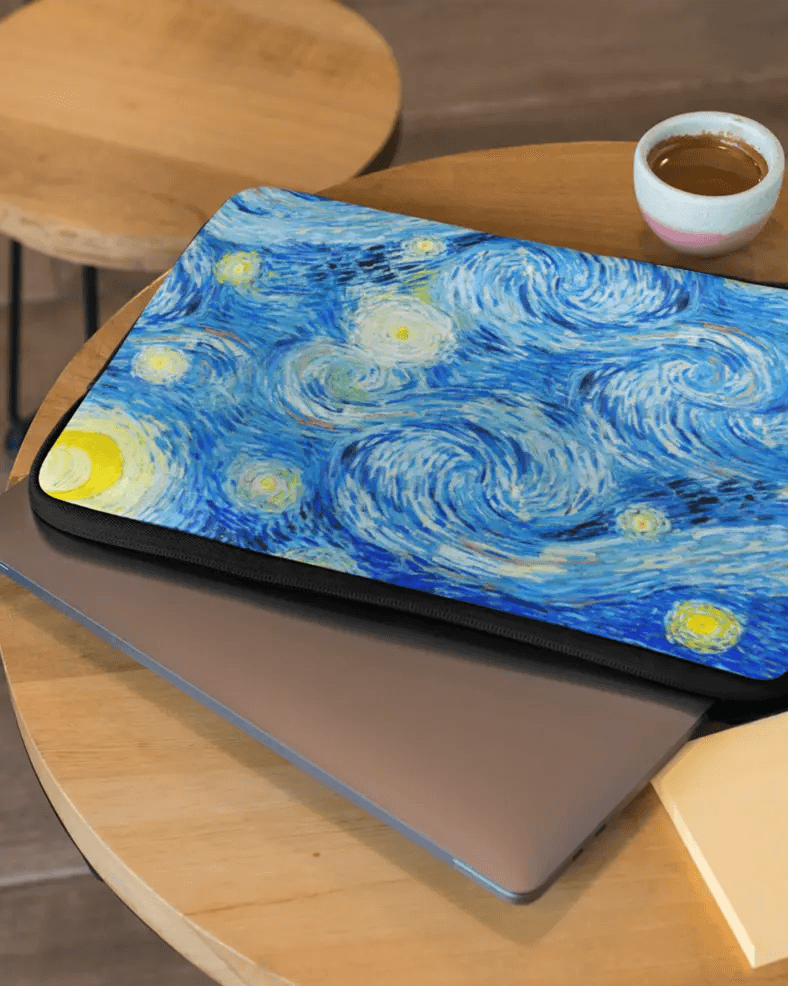 Starry Night Laptop Sleeve - Laptop Sleeve | My Turtle